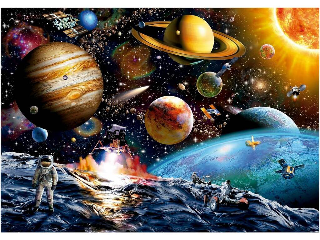 Puzzle 1000 Missione Asteroide