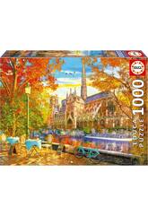 Puzzle 1000 Herbst in Notre Dame
