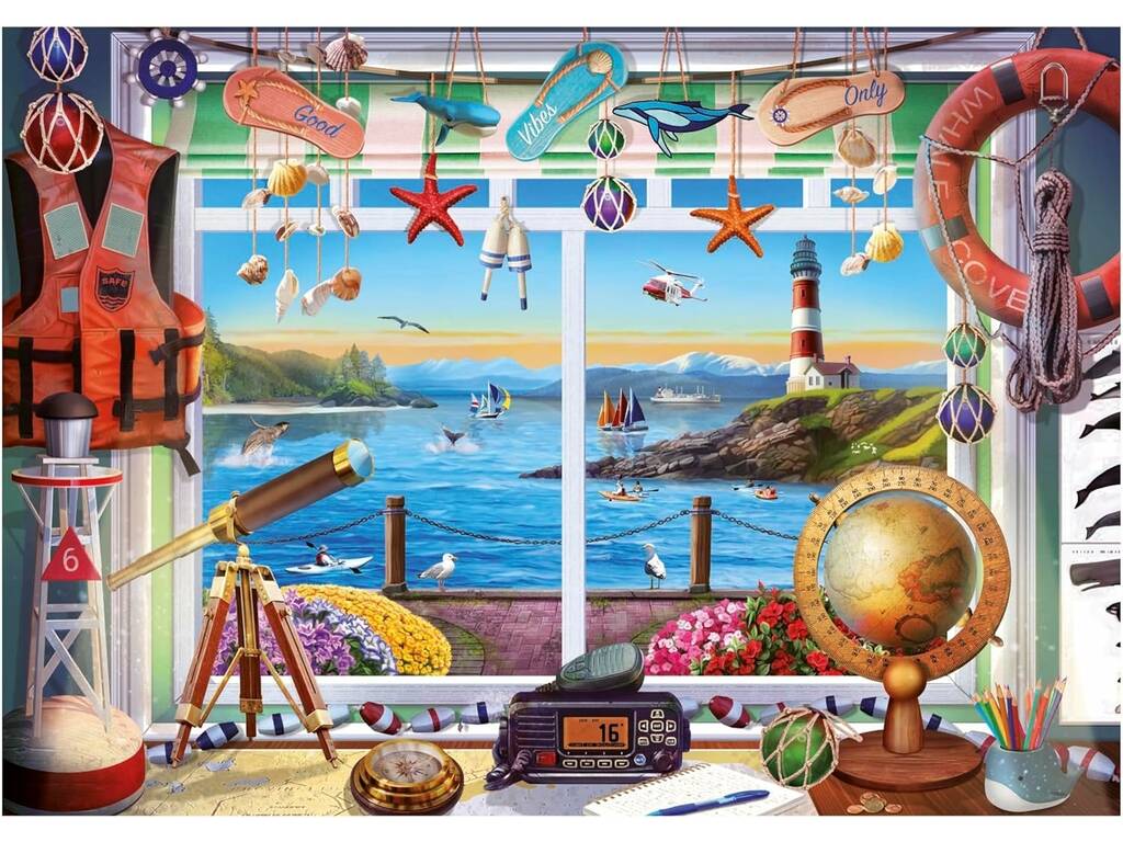 Puzzle 1000 Vida no Porto