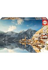 Puzzle 1500 L'hiver à Hallstatt