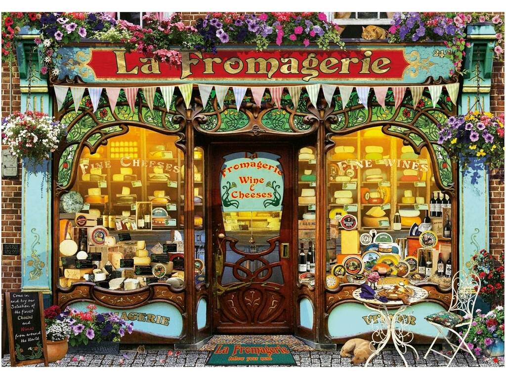 Puzzle 2000 A Loja de Queijos Finos
