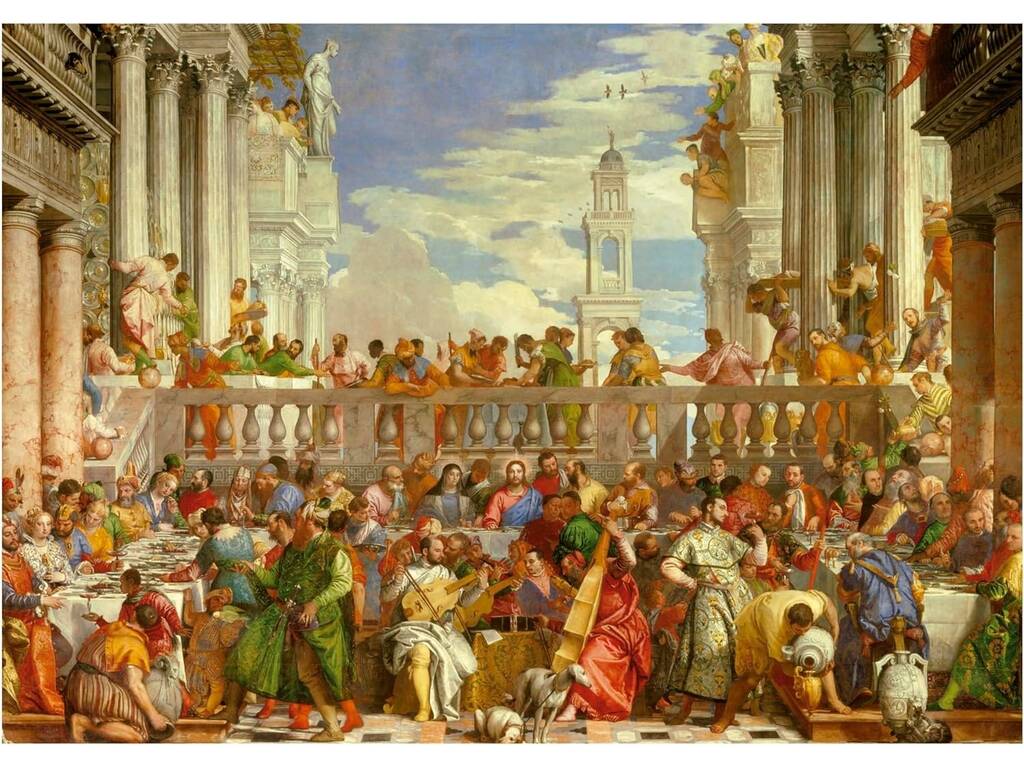 PUzzle 4000 Le nozze di Cana, Paolo Veronese