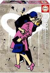 Casse-tête 1000 Art urbain Le baiser, TVBoy