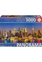 Puzzle 3.000 Panorama Skyline Nueva York