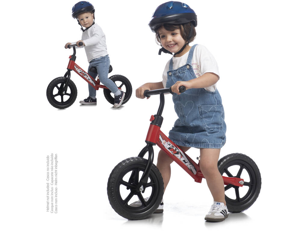 Balance Bike Flat Track Rosso