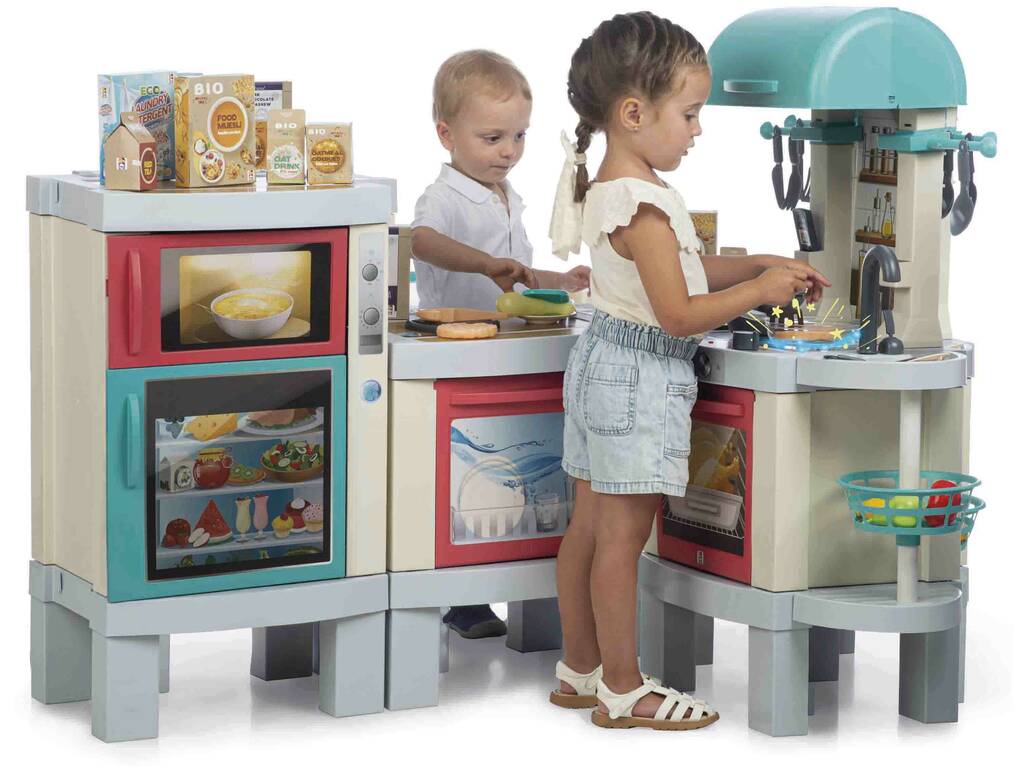 Cucina Kitchen XL 2 in 1 con luci e suoni