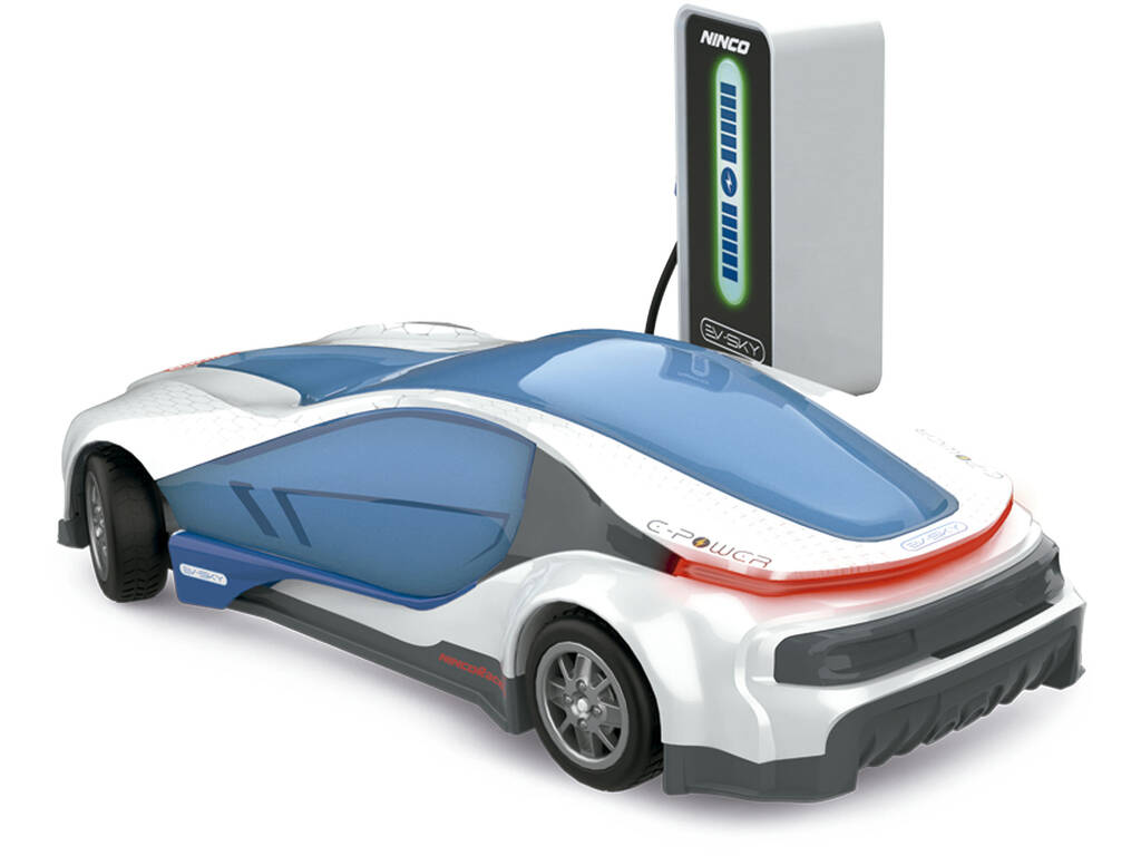 Véhicule Ev-Sky radiocommandé Ninco Racers avec point de recharge