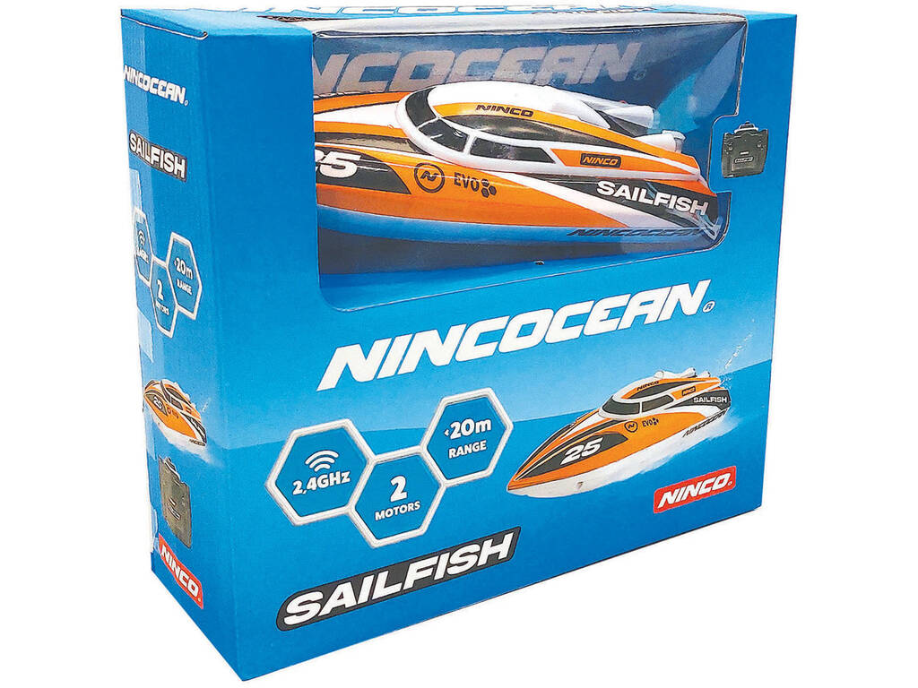 Nincocean Vehículo Radio Control Sailfish