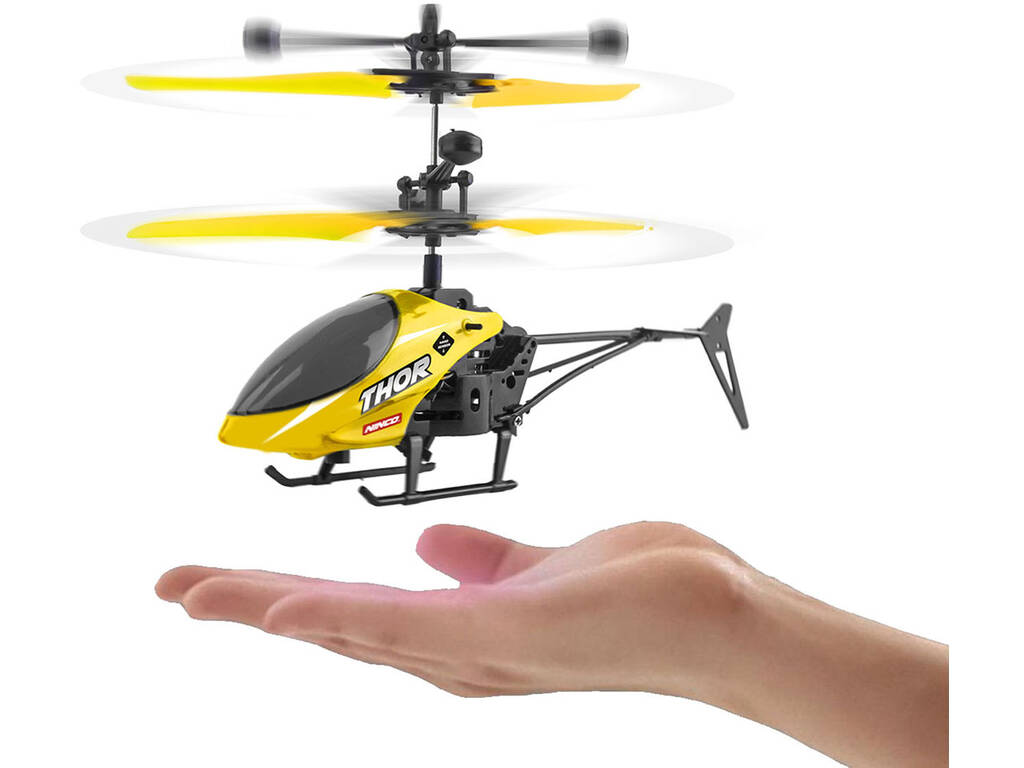 Ninco Air Helicóptero con Sensor para Control Manual Thor