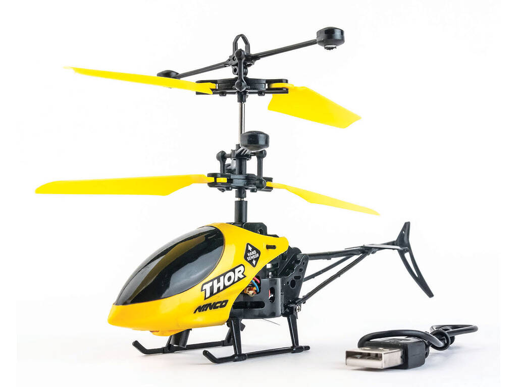 Ninco Air Helicóptero con Sensor para Control Manual Thor