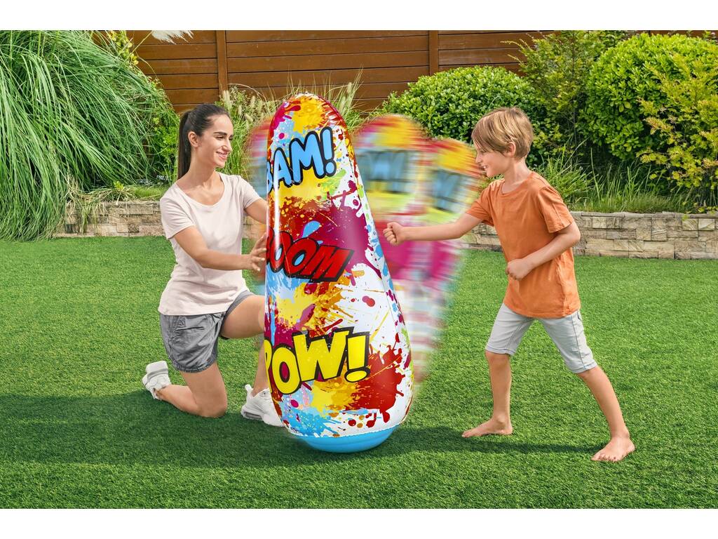 Sacco da boxe gonfiabile Comic Blast Bop Bag 119 cm Bestway 52630