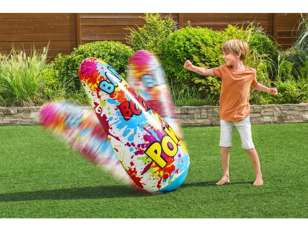 Sacco da boxe gonfiabile Comic Blast Bop Bag 119 cm Bestway 52630