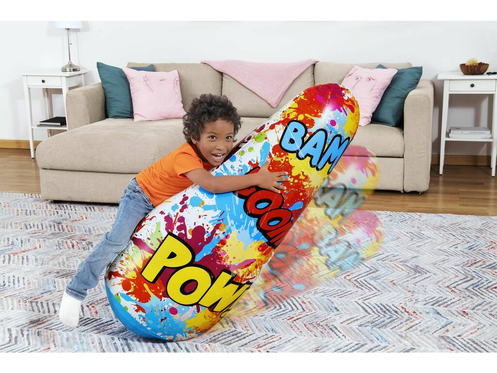 Sacco da boxe gonfiabile Comic Blast Bop Bag 119 cm Bestway 52630