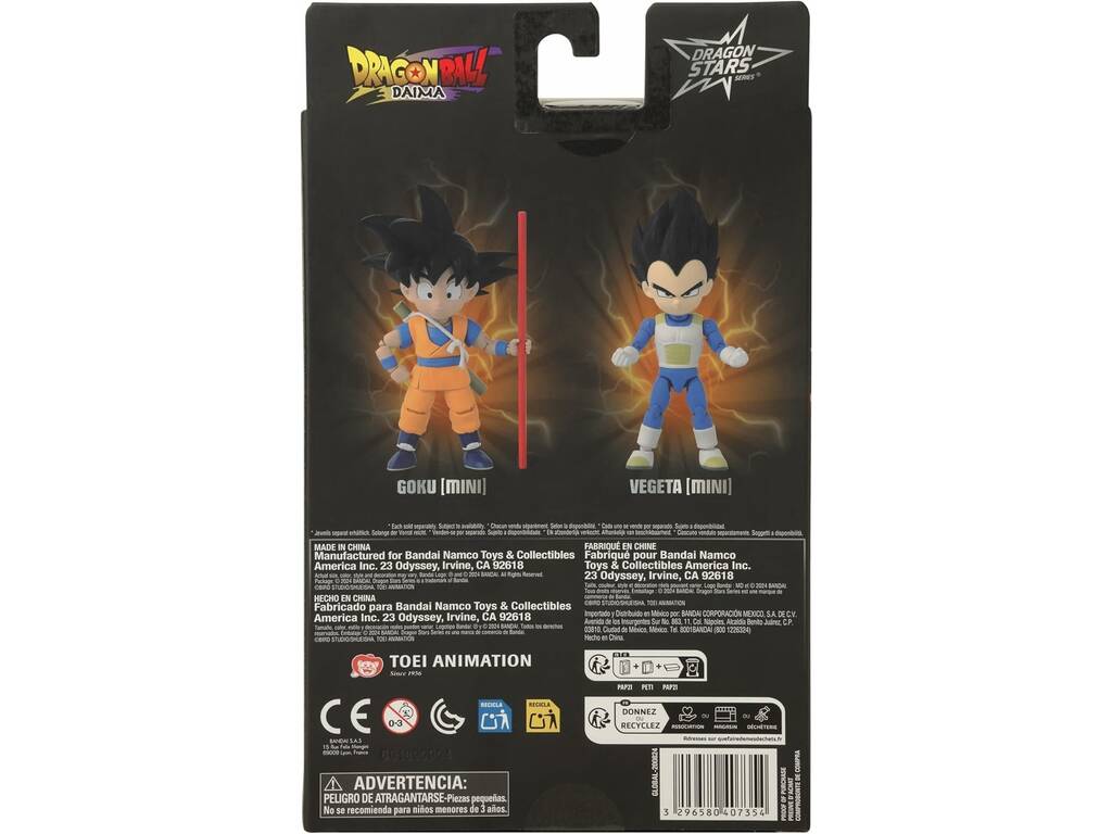 Dragon Ball Daima Dragon Stars Series Figura Vegeta Mini