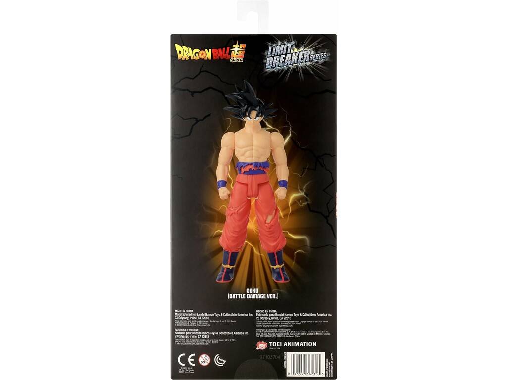Dragon Ball Super Limit Breaker Series Goku Battle Damage Figure Ver
