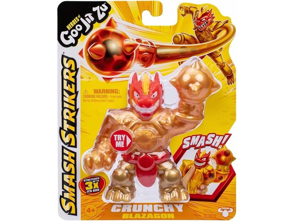 Heroes Of Goo Jit Zu Smash Strikers Figura Elastica