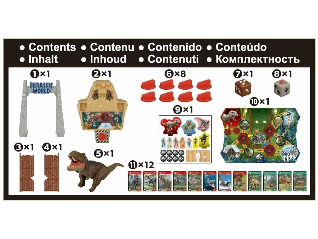 Jurassic World Gioco T. Rex Panic