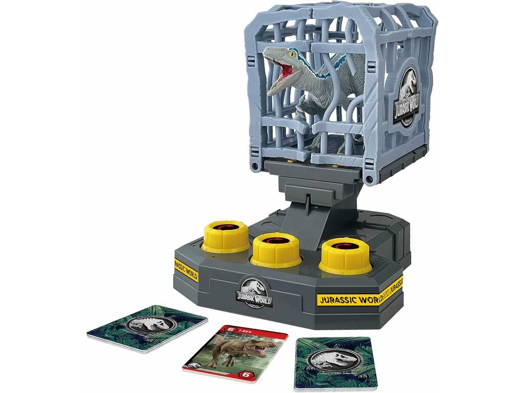Jurassic World Gioco Cage Breaker con Velociraptor