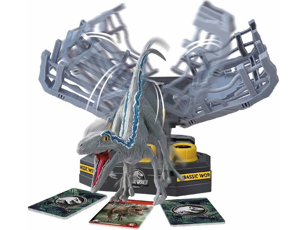 Jurassic World Gioco Cage Breaker con Velociraptor