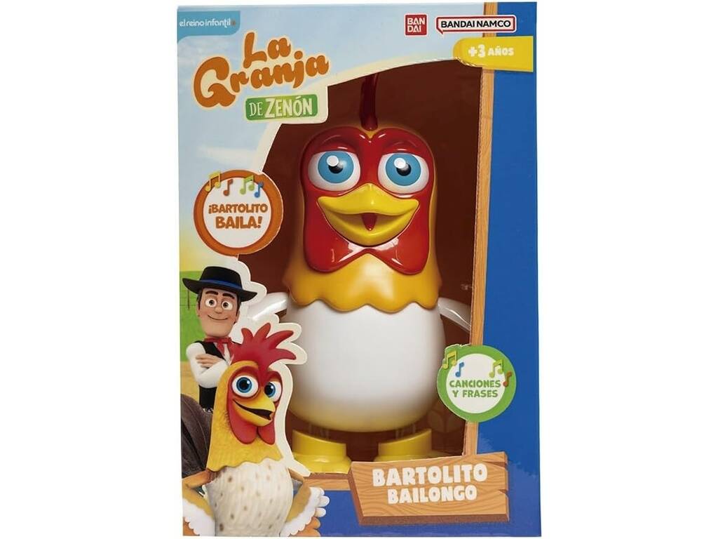 La Fattoria di Zenón Pupazzo Bartolito Bailongo da 20 cm