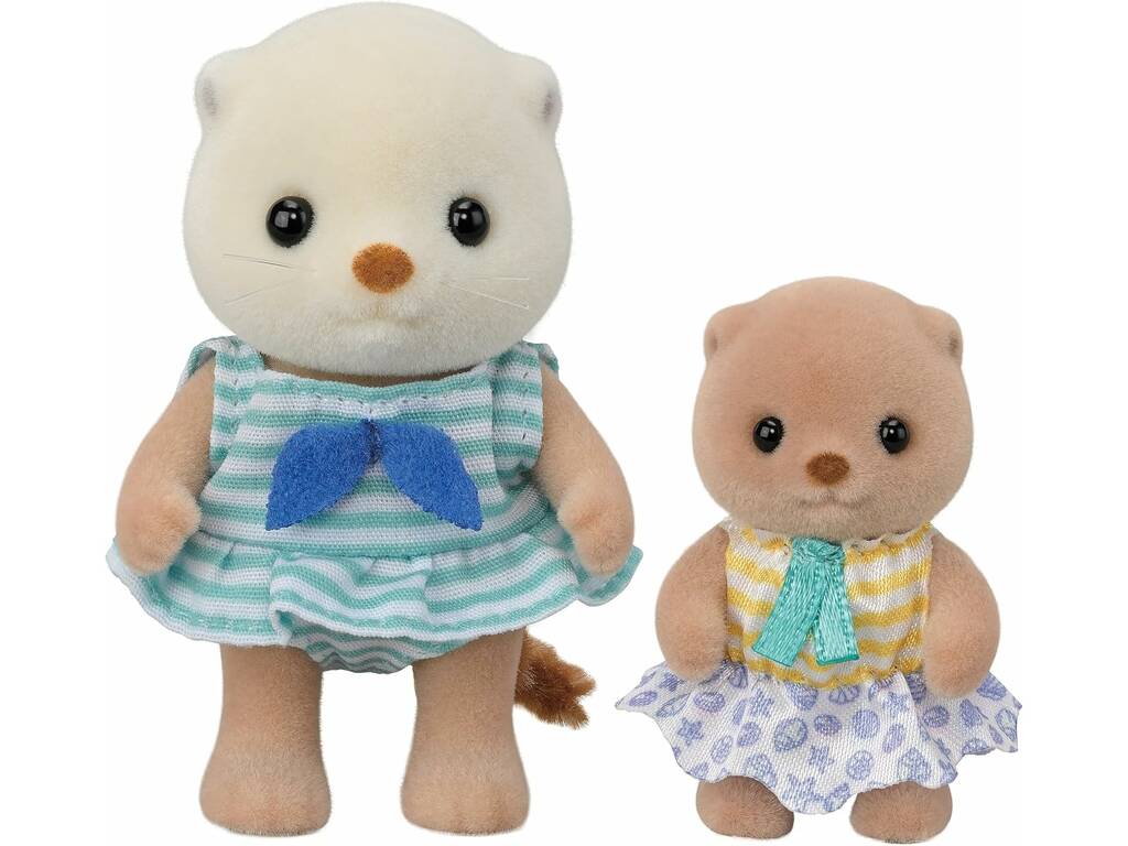 Sylvanian Families Set Sorelle Lontra Marina