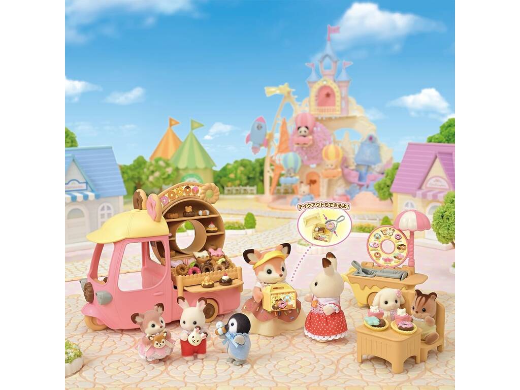 Sylvanian Families Furgone dei Donuts