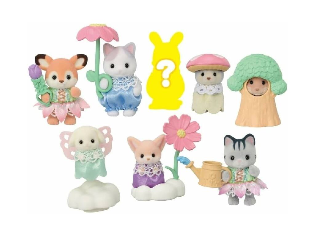 Sylvanian Families Figura Sorpresa Bebè Fioriti