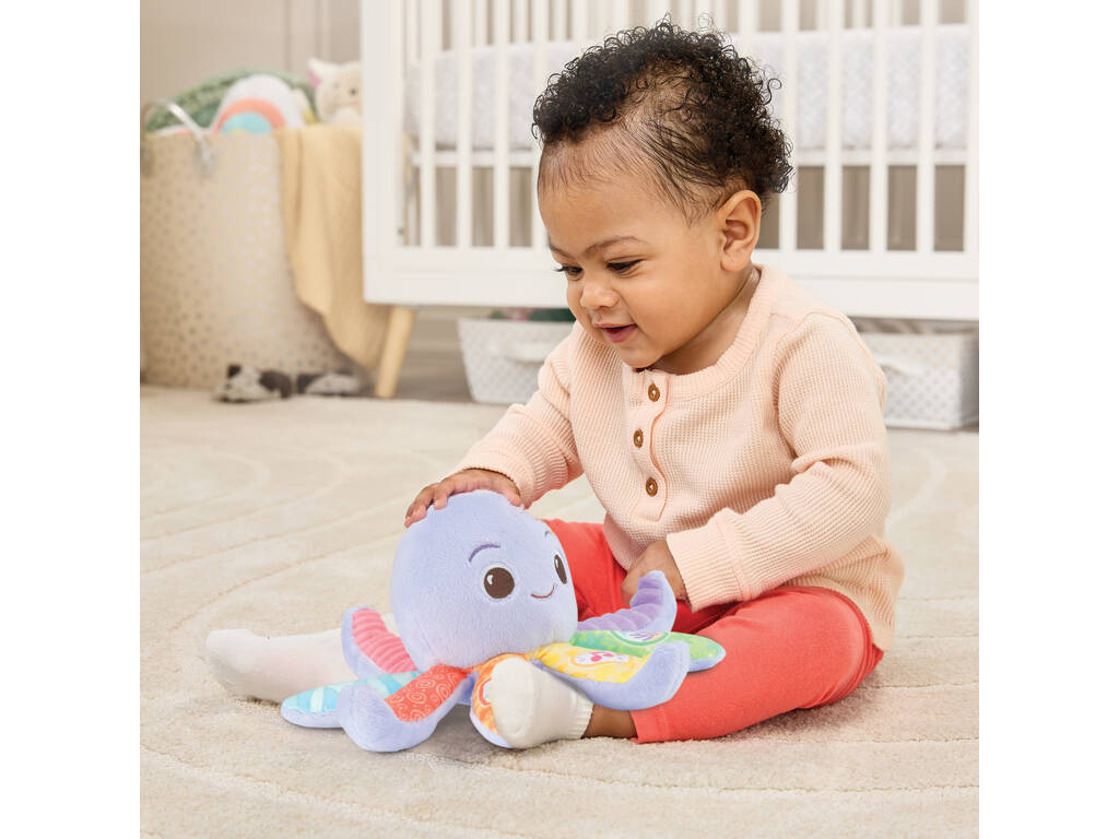 Peluche colorato Polipo zampette Vtech 577922