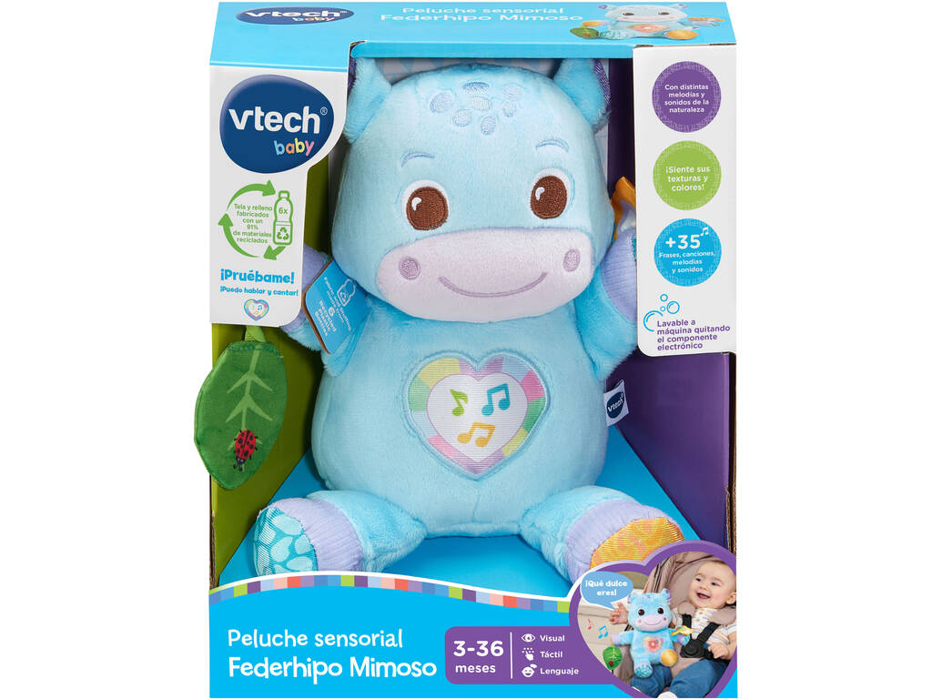 Vtech Baby Peluche sensoriale Federhipo Mimoso