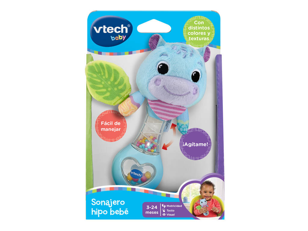 Baby Sonaglio hippo blu