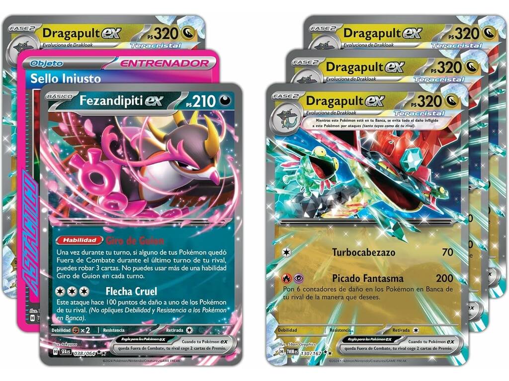 Pokémon TCG Baraja Combate de Liga Dragapult EX