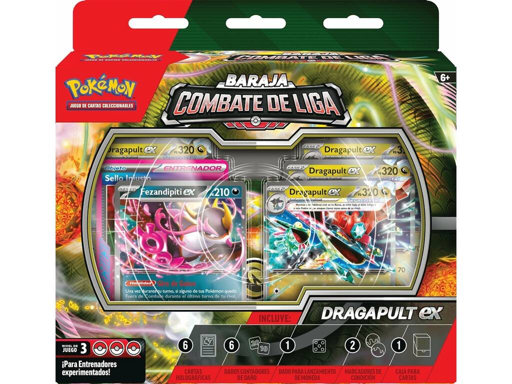 Pokémon TCG Baraja Combate de Liga Dragapult EX