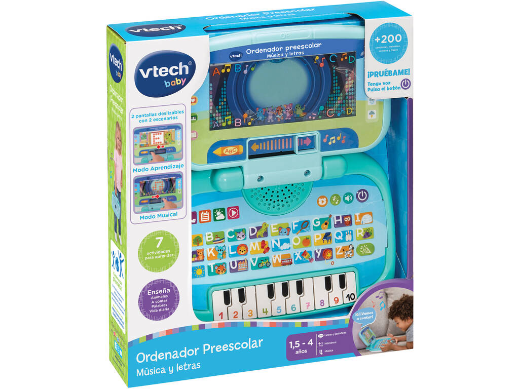 Computer per bambini Musica e lettere