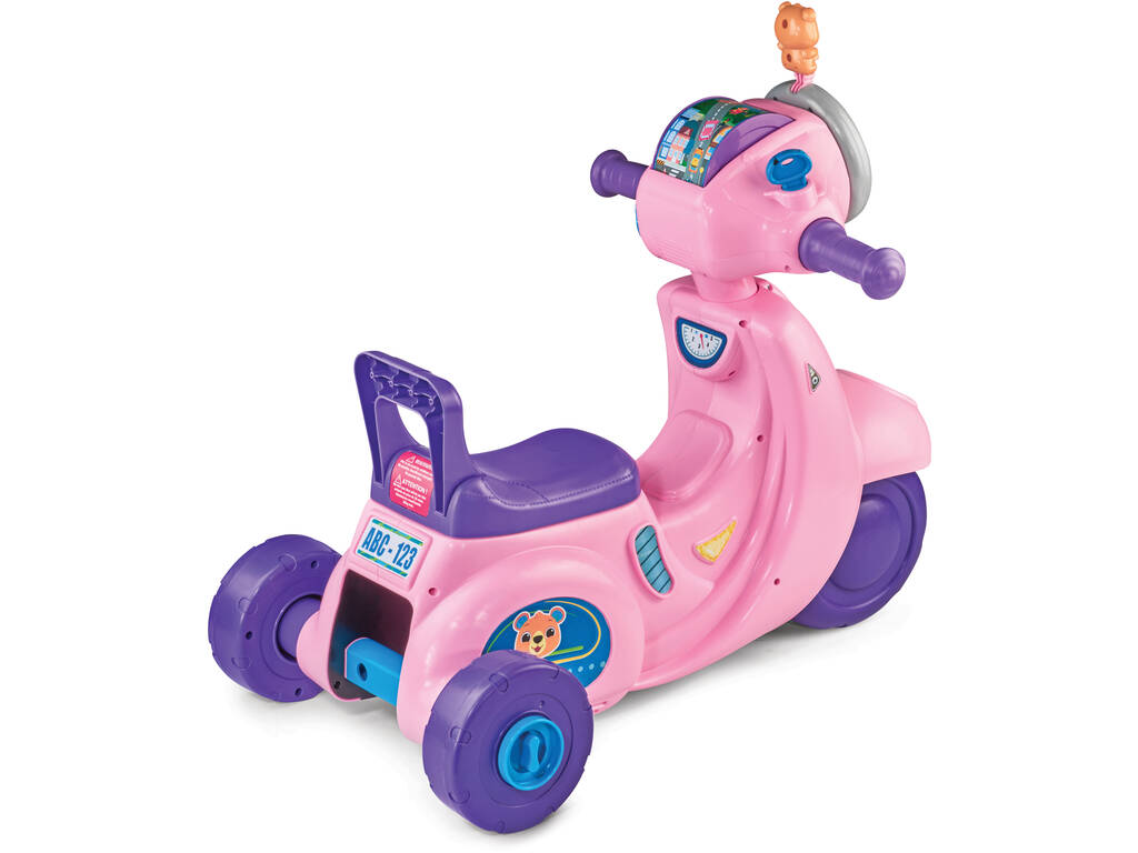 Il mio monopattino 2 in 1 rosa