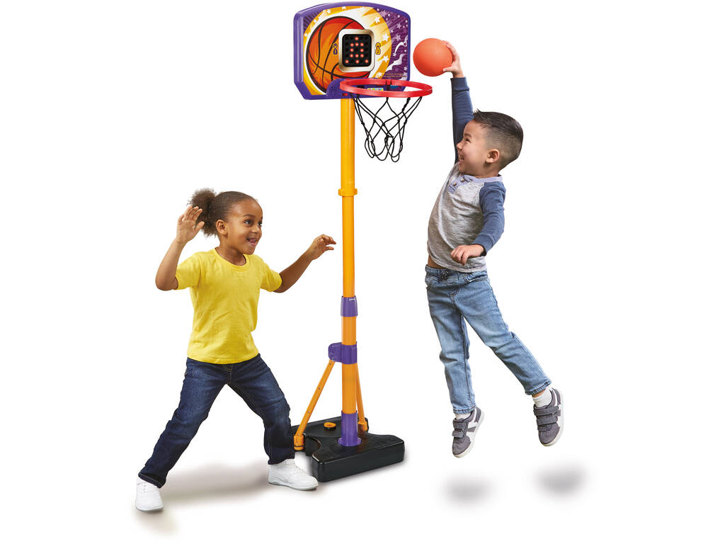 Canestro da basket con schermo elettronico