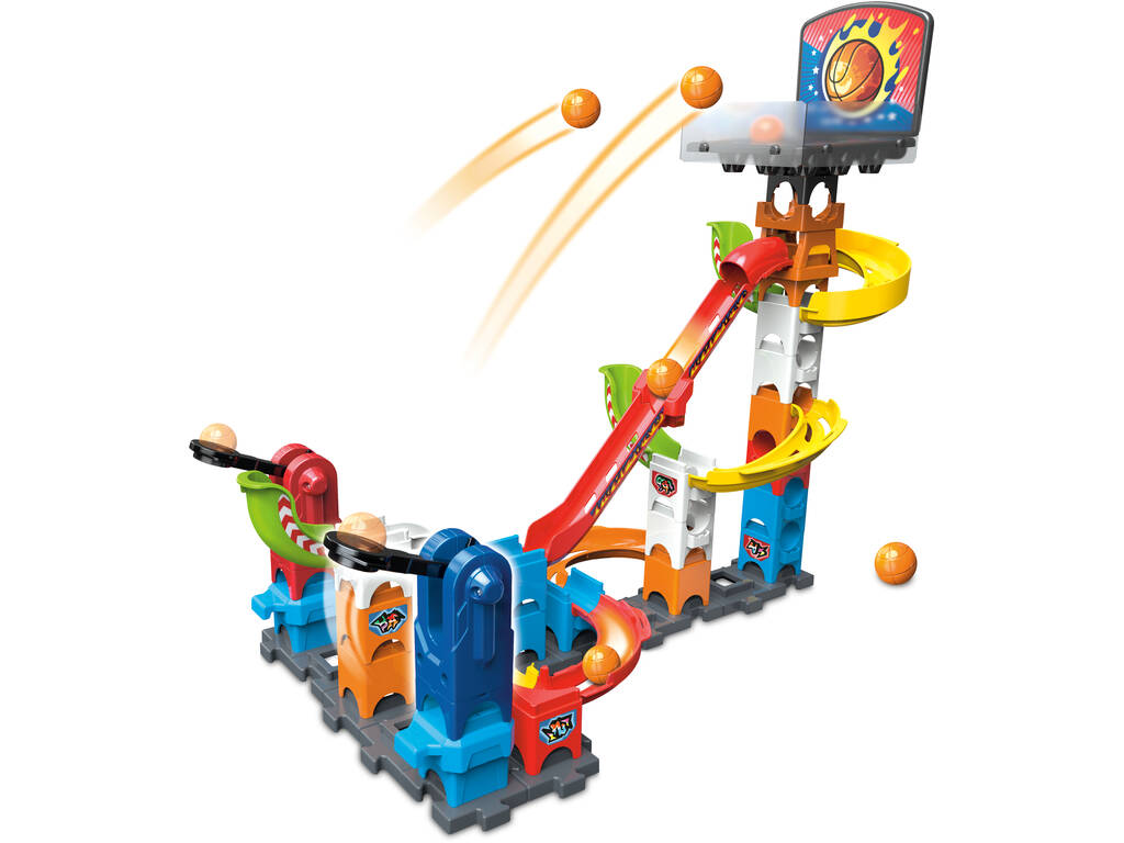 Marble Rush Canestro da basket Circuito interattivo per biglie