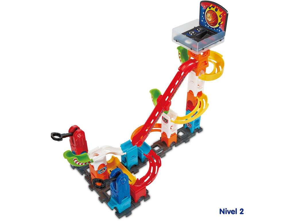 Marble Rush Canestro da basket Circuito interattivo per biglie