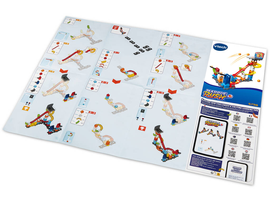 Marble Rush Canestro da basket Circuito interattivo per biglie
