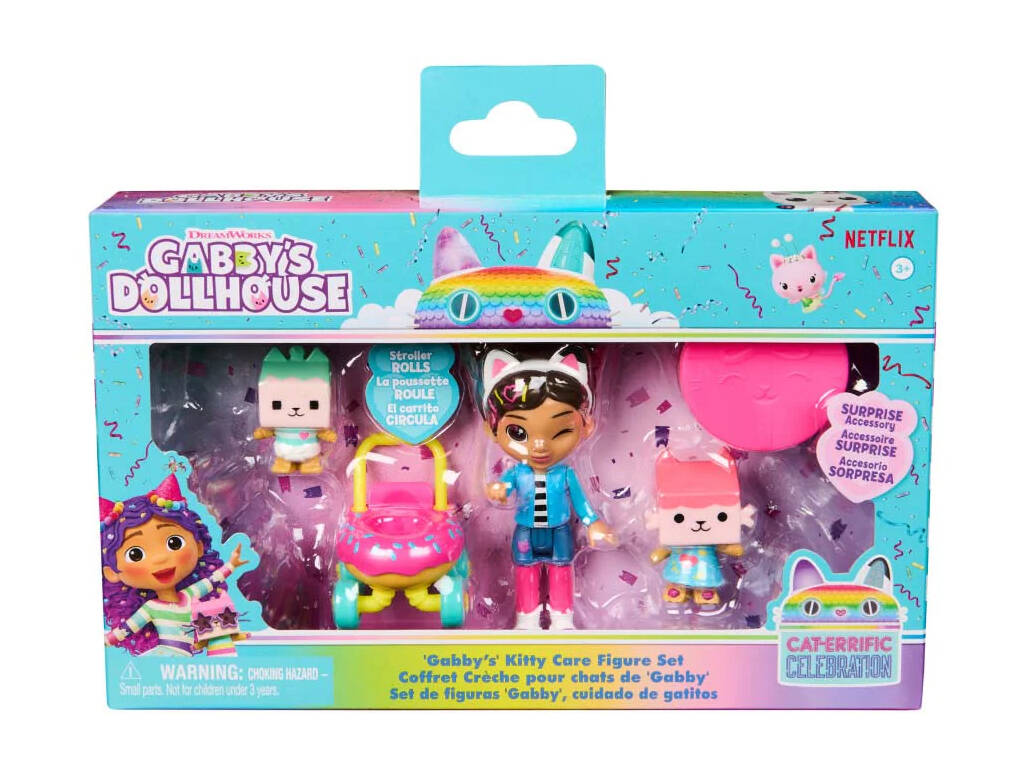 Gabby's Dolls' House Set di figure Gabby Cura dei gattini