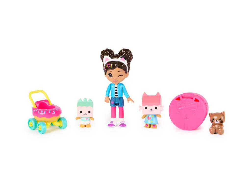 Gabby's Dolls' House Set di figure Gabby Cura dei gattini