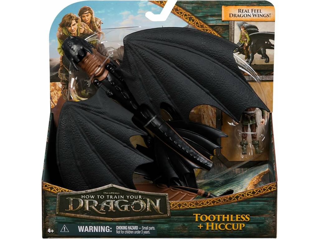 Come addestrare il tuo drago Pack Figura Sdentato e Hiccup