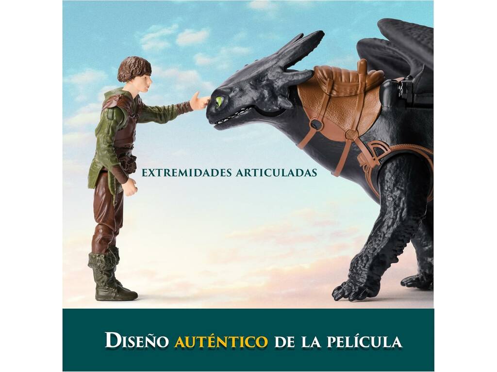 Come addestrare il tuo drago Pack Figura Sdentato e Hiccup