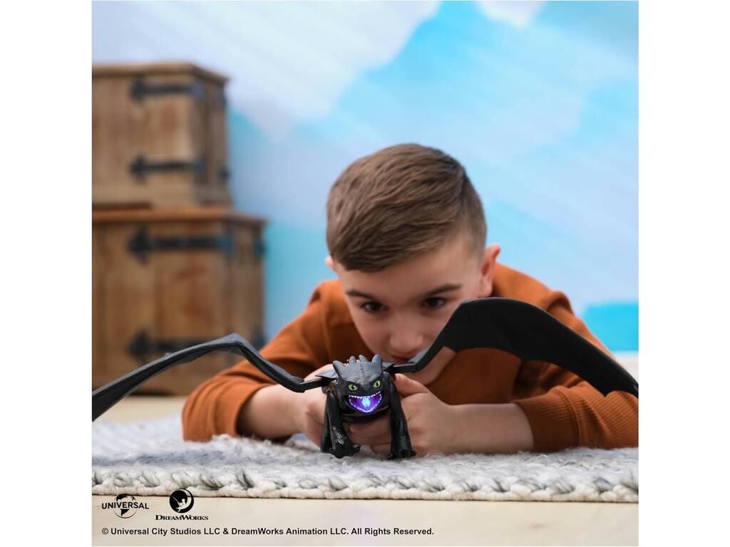 How to Train Your Dragon Pupazzo Toothless Ultimate Plasma Blast
