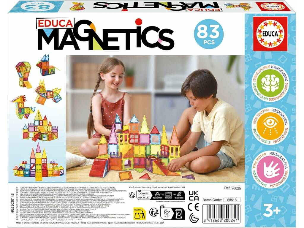 Educa Magnetics Pack 83 pezzi