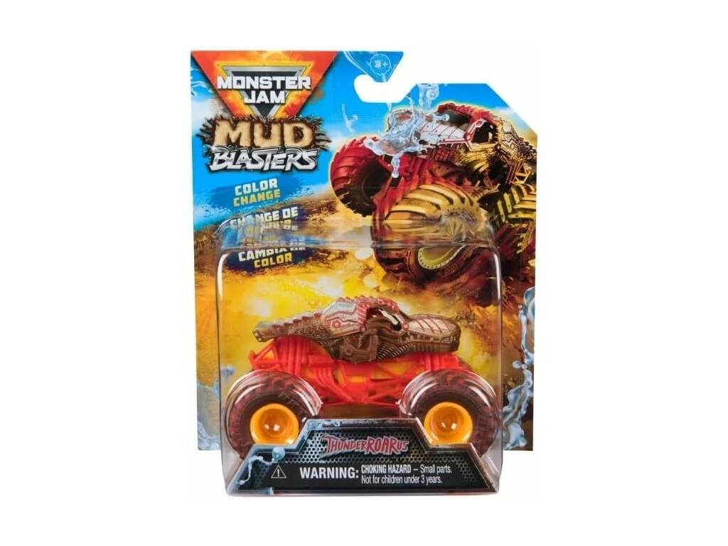 Monster Jam Mud Blasters Véhicule à l'échelle 1:64