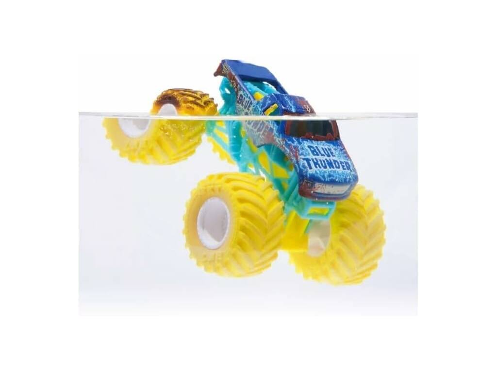 Monster Jam Mud Blasters Véhicule à l'échelle 1:64