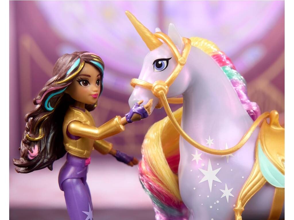 Accademia Unicorno Pack Bambola Sophia e Unicorno Wildstar