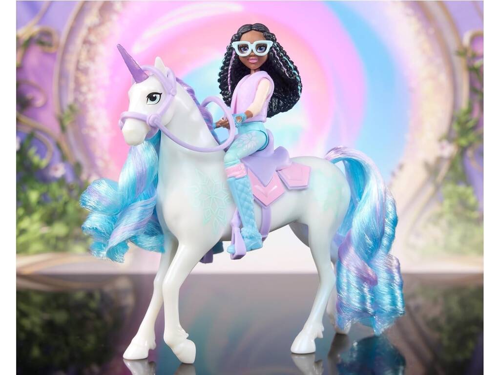 Accademia Unicorno Pack Bambola Layla e Unicorno Glacier