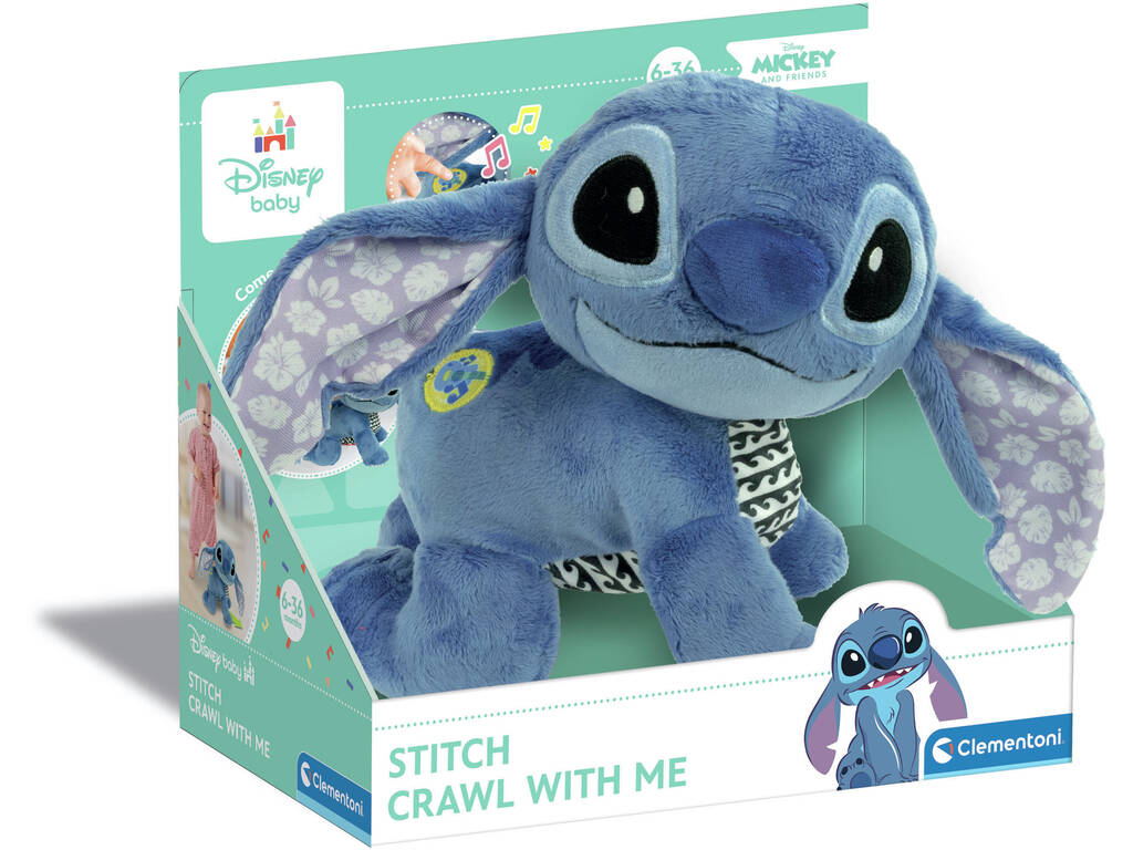 Disney Stitch Muñeco Stitch Gatea Conmigo