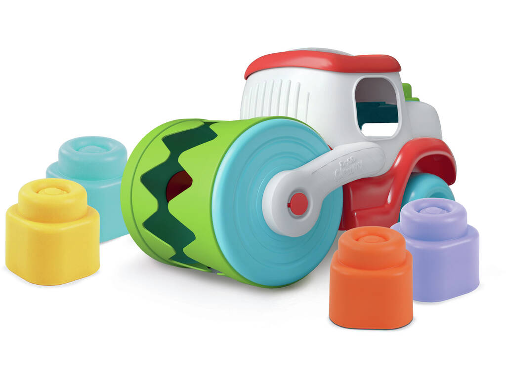 Soft Clemmy Véhicule sensoriel à blocs avec 6 blocs